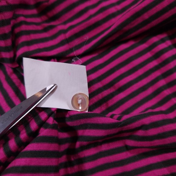 Jeff Rose Polo Shirt Mens XL Pink Stripes Short Sleeves Golfing Pullover Top - Picture 12 of 13